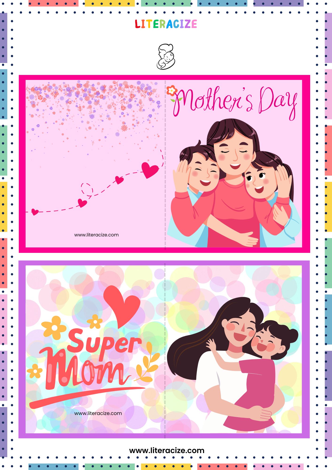 Mothers Day Crafts - Mother's Day Card- Card For Mothers Day Handmade