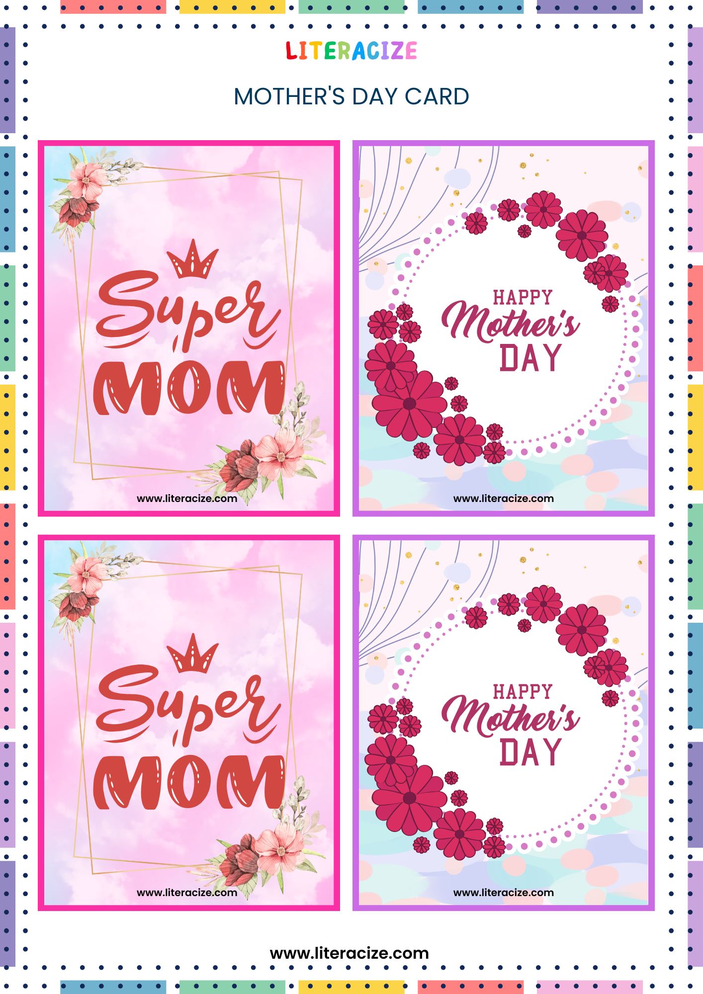 Mothers Day Crafts - Mother's Day Card