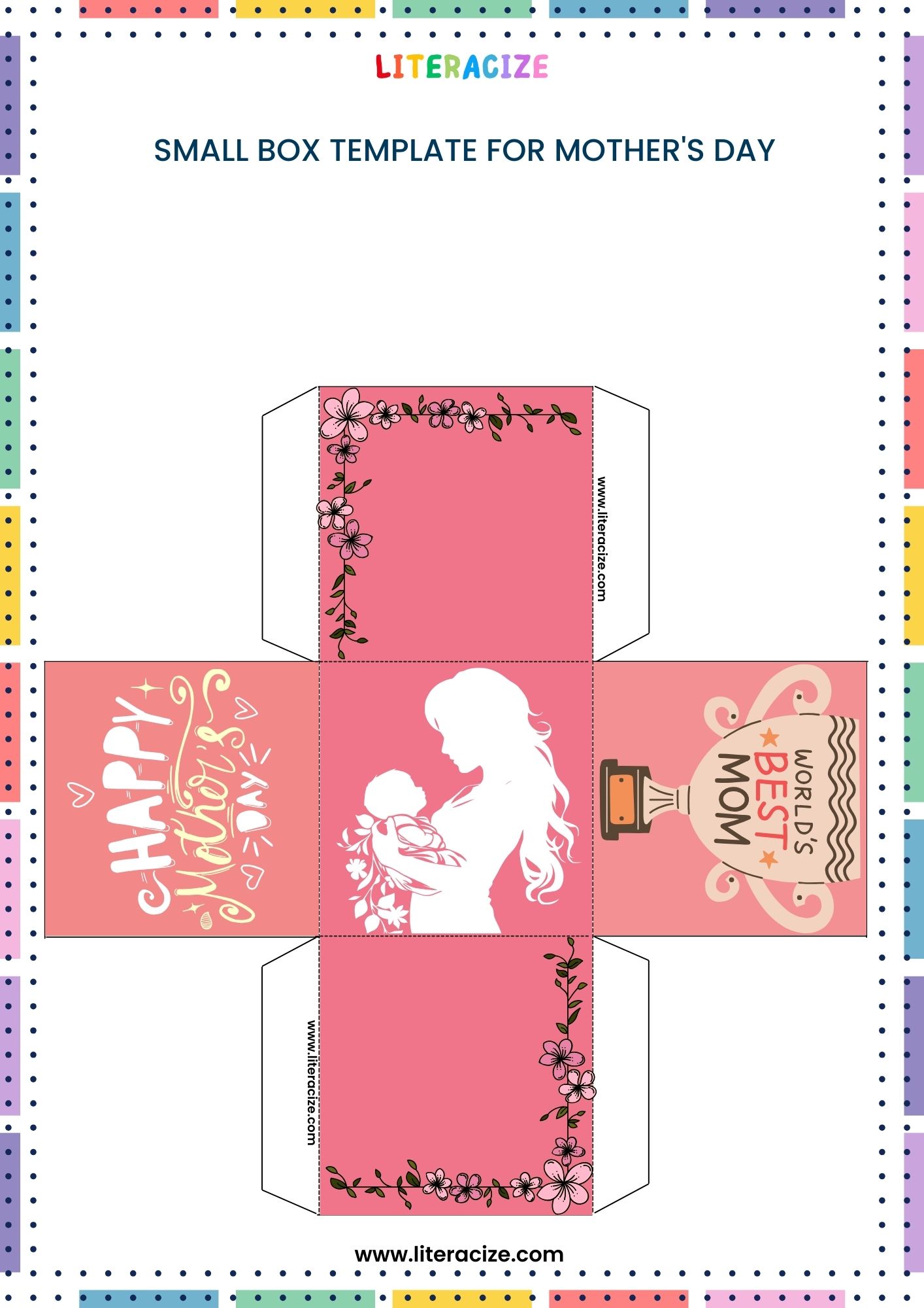 Mothers Day Crafts - Small Box to Put Chocolate